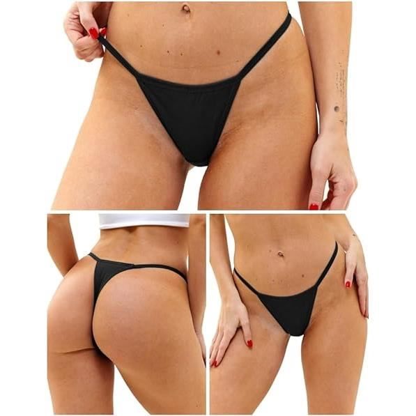 Pcs G Strings Pour Femmes Culottes De Bikini Taille Basse Sous