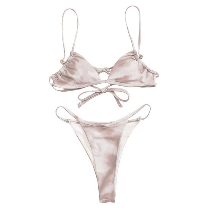 Maillot De Bain Maillot De Bain Classique Trois Points Pour La Natation Bikini D T Style