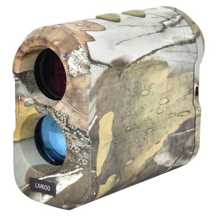 Sonew Télescope Télémètre de télescope de camouflage de 600 m télémètre de mesure de distance de chasse (LM600A)