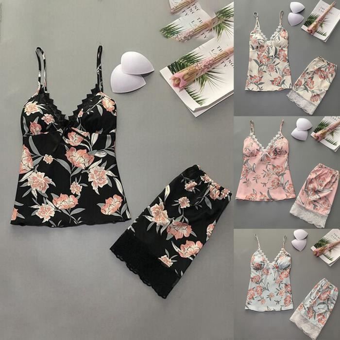 Femmes Dentelle Lingerie Sexy En Dentelle Chemise De Nuit De Sommeil