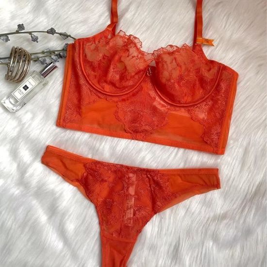 Ensemble De Lingerie Kjehome Dentelle Respirante Effet Rehaussant