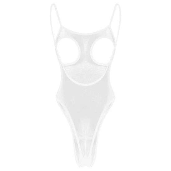 Body Femme Sexy Ouvert Entrejambe Lingerie Sein Nu Bodysuit Erotique