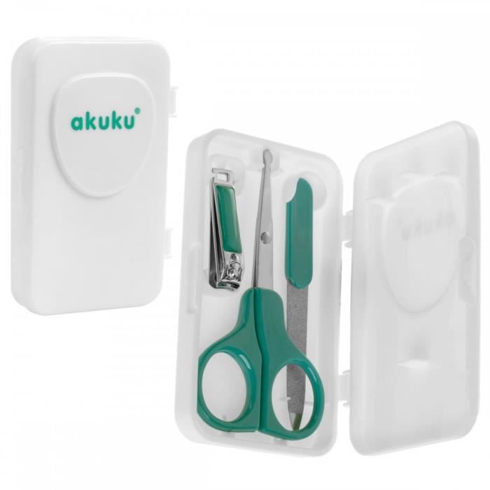 Kit manucure bébé trousse coupe-ongles lime ciseaux