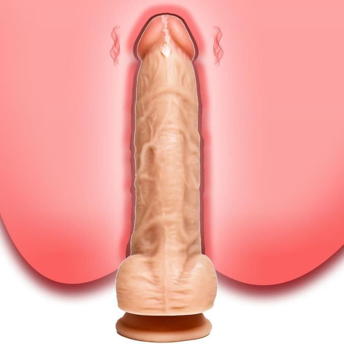 Godemichets Réaliste pour Femme en Silicone Sex Toys avec Ventouse