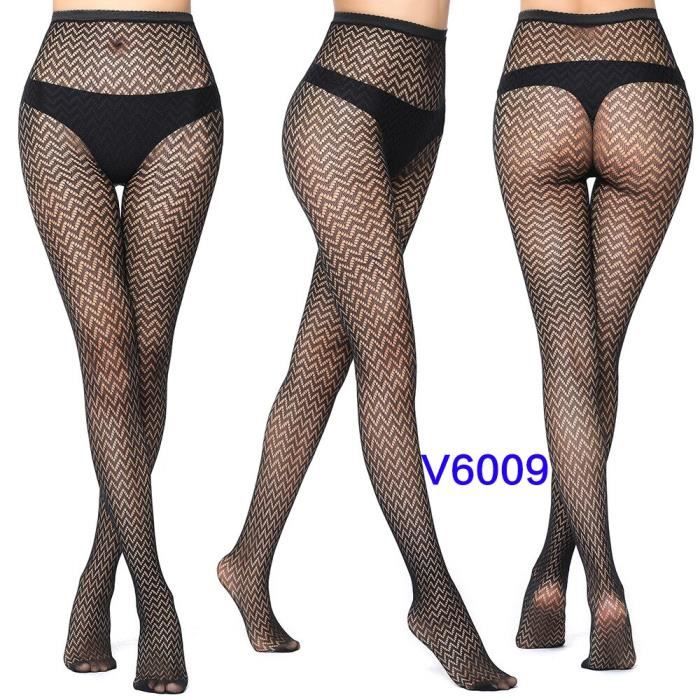 Bas Collants En R Sille Pour Femmes Lingerie Sexy Tissage Jacquard