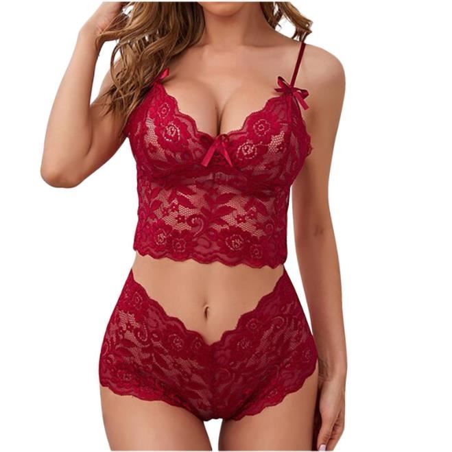 Lingerie Sexy Femme Ensemble Lingerie En Dentelle Brassi Re Sexy Femme String Ensemble Sous
