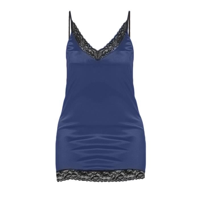 Nuisette Femme Robe De Nuit Plus Taille Sexy Dentelle Lingerie Babydoll V Tements Jupe Nuisette