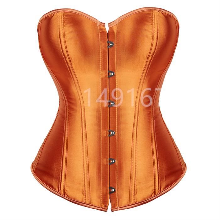 Corset Sexy Grande Taille Lingerie Gothique Surbuste Pour Femmes Brocade Burlesque Costumes