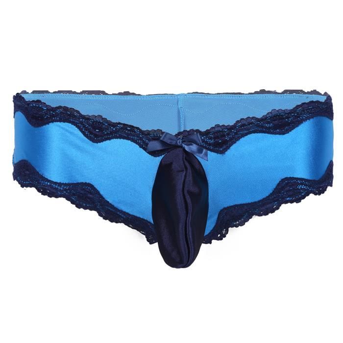 Sexy Culotte Homme Adulte Bikini Slip Sous vêtement érotique poche