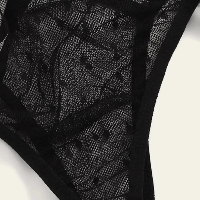 Lingerie Sexy Dentelle Broderie G String String Tentation Sous