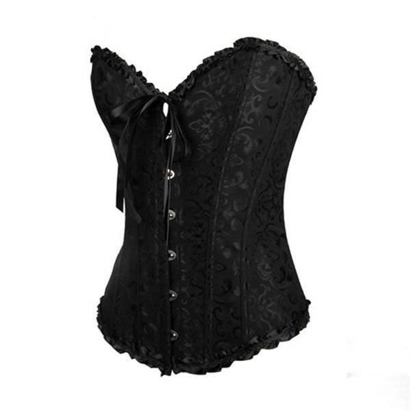 Bustier Femme Bustier Corset Lacets Pour Femmes Lingerie Sexy