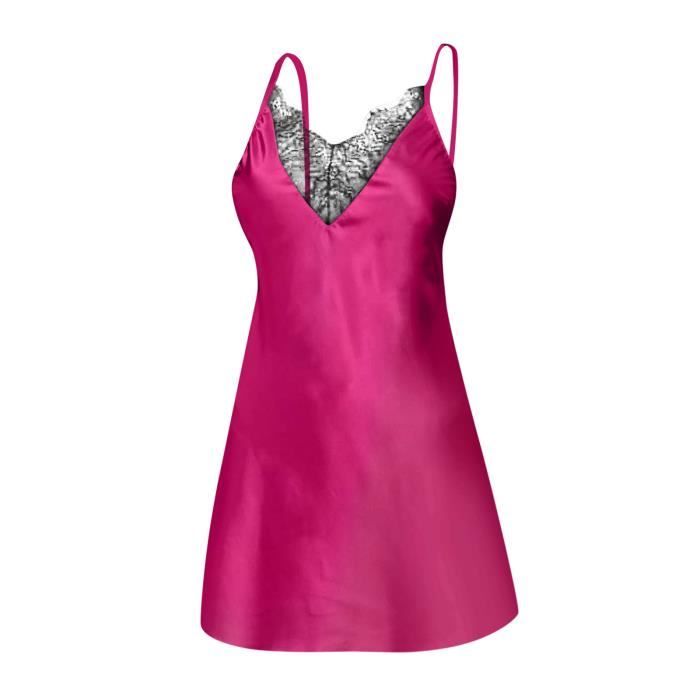 Soutien Gorge Dames Mode Lingerie Sexy Satin V Tements De Nuit