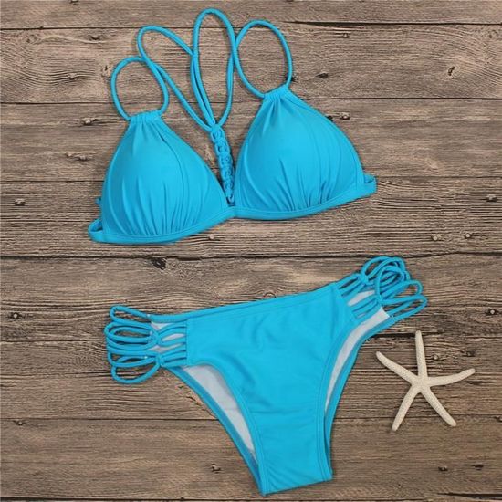 2018 Nouveau Sexy Bikini Push Up Maillots de Bain Femme Brésilienne