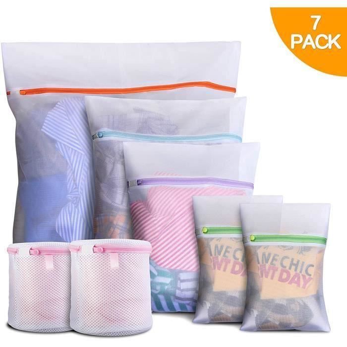 Pi Ces Sacs Linge En Maille Sacs Lavage De Lingerie Pour V Tements D Licats Avec Fermeture