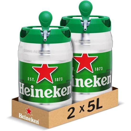 Pack De F Ts L Heinekelonde Biere Blonde Compatible Avec Tireuse Beertender Utilisable
