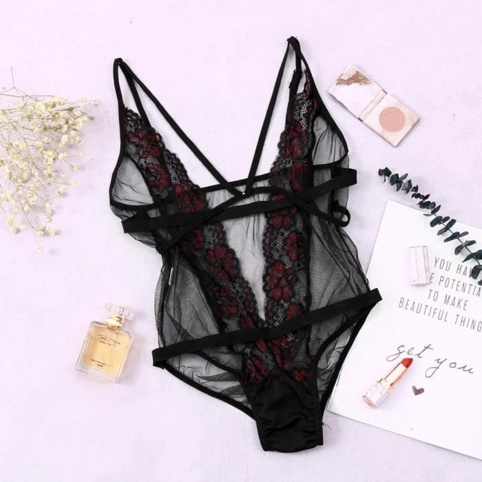 CHEMISE DE NUIT SEXY Lingerie érotique lingerie érotique soutien gorge