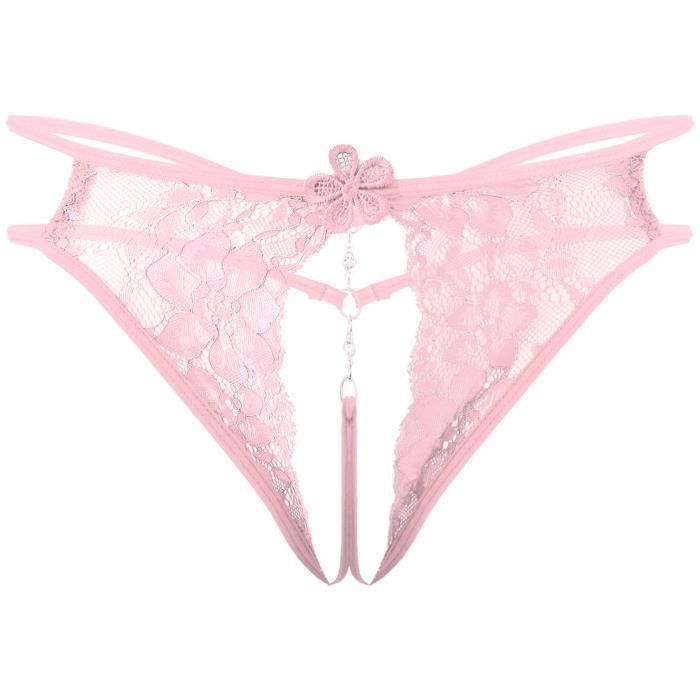 Iiniim Homme Sissy Slip Ouverte Sexy Sous V Tements Lingerie Nuisette