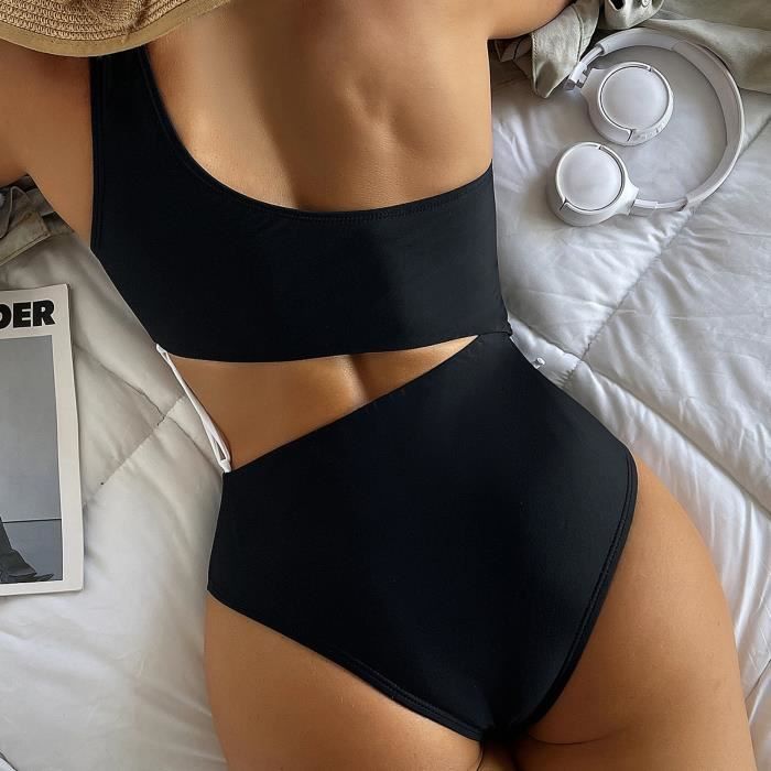 Maillot De Bain Femmes Bikini Sing Walenderie Lace Up Maillot De Bain La Taille Dune Pi Ce