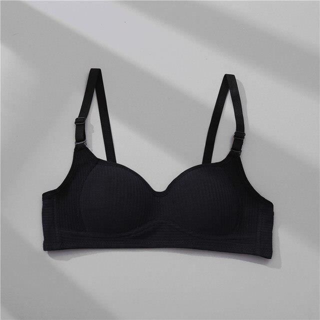 FINETOO soutien gorge Push Up pour femme sous vêtement en coton sans armature Lingerie Fitness