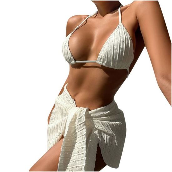 Femmes Sexy Bikini Split Bikini Maillot De Bain Trois Pi Ces Split
