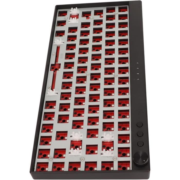 Kit De Clavier Mécanique Type C Commutateur Filaire Hot Swap Touches Bureau Diy Gaming