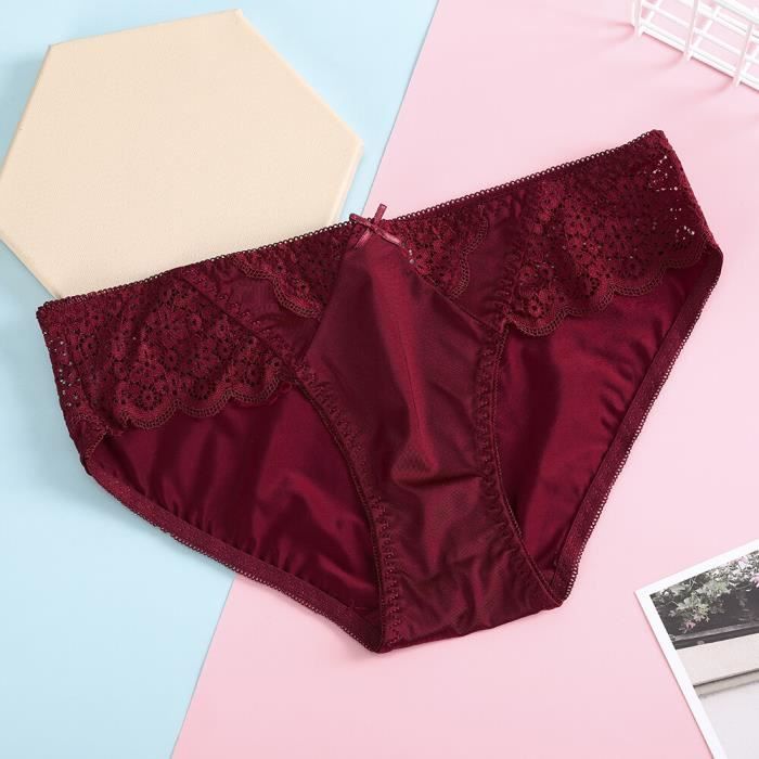Culotte Slip Bionconvex Culotte En Coton Respirant Pour Femme Sous V Tements Sexy Lingerie