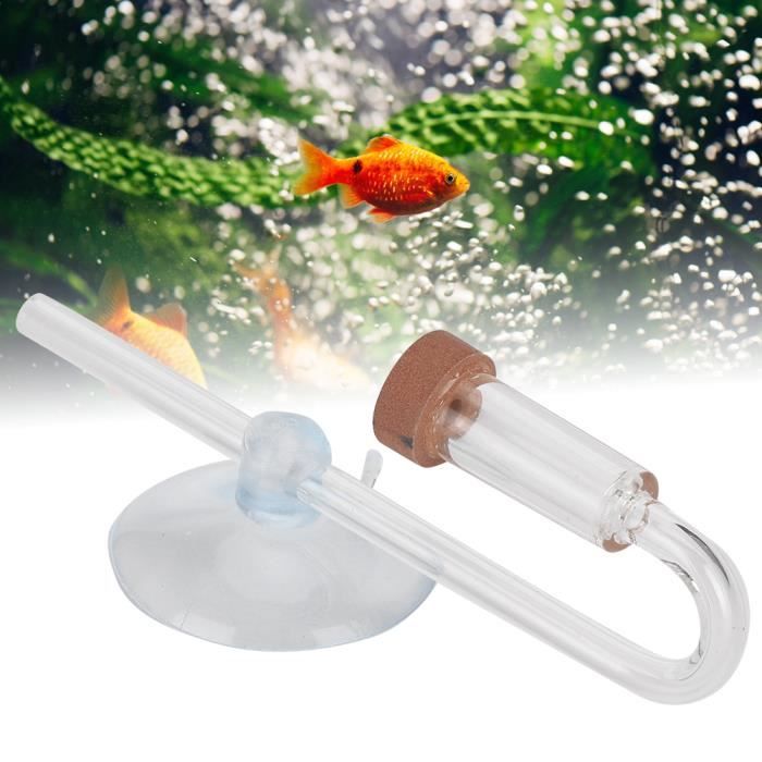 CN05-02 Mini diffuseur accessoires d'aquarium acrylique transparent de raffineur de CO2-TIM