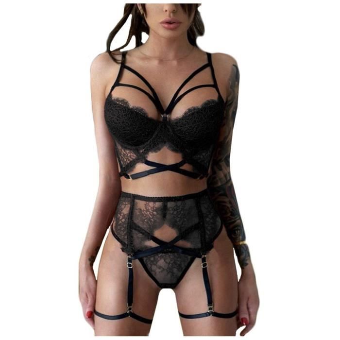 Nouveaux Ensembles De Lingerie Sexy Pour Femmes Plus La Taille Des