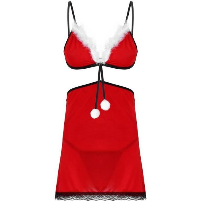Dpois Costume No L Femme Ensemble Lingerie De Nuit Nuisette Chemise De