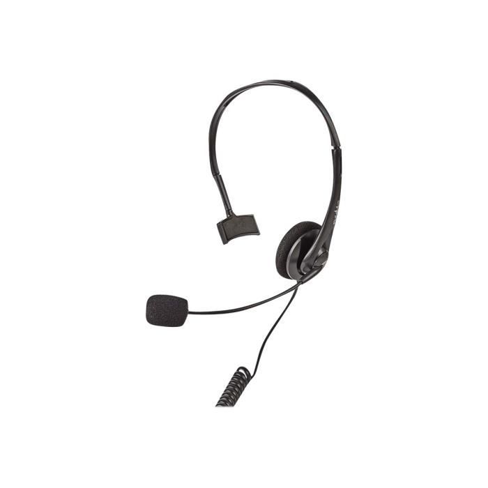 Nedis CHSTRJ100BK Casque sur-oreille filaire noir