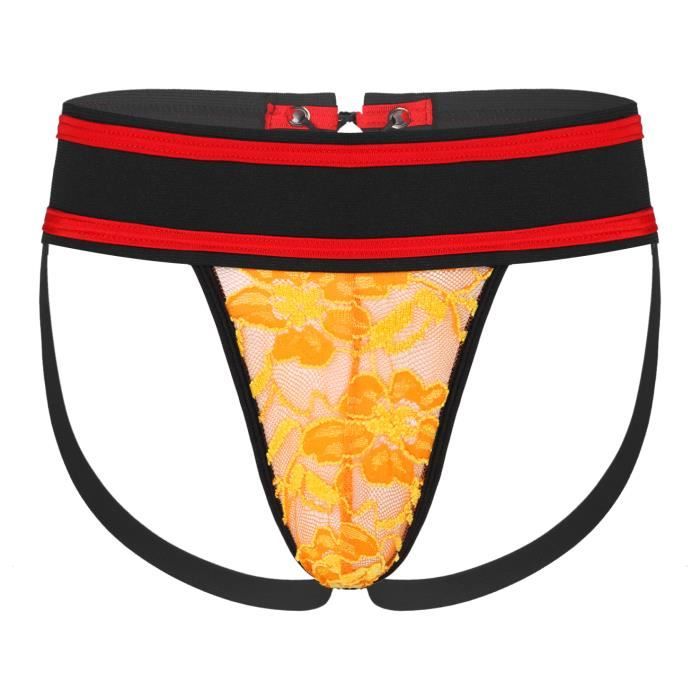 DPois Homme G String Sissy String Ouvert Entrejambe Lingerie