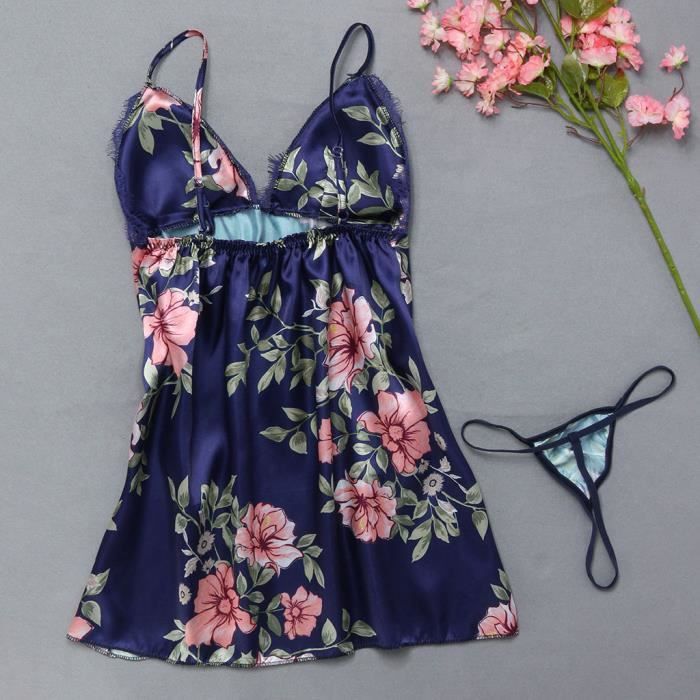 Pyjama Combinaison De Sous V Tements Tentation Lingerie V Tements Nuit