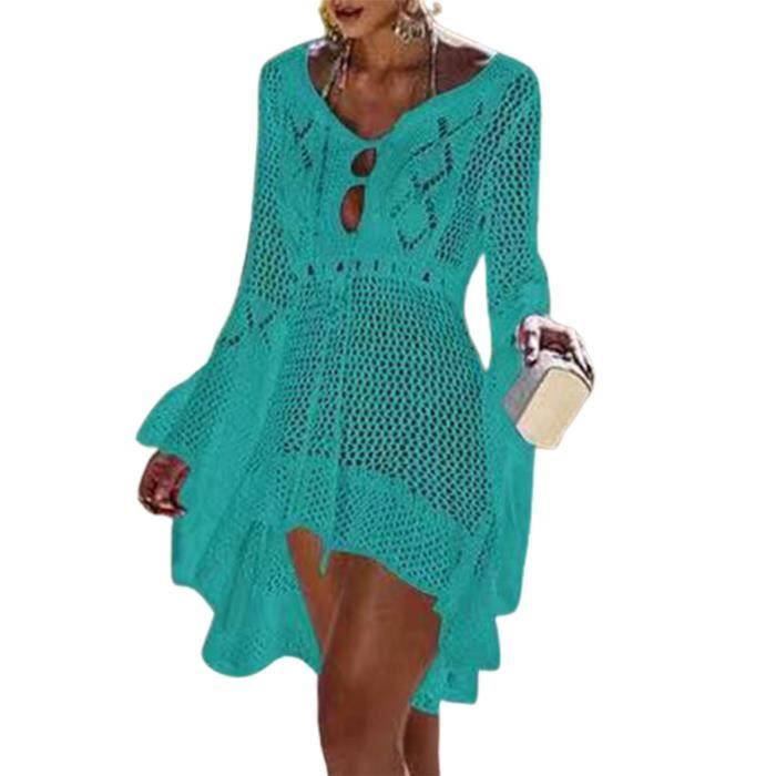 Bloomer Cache Couche Bikini Cover Up Videment Manches Vid Es Pour