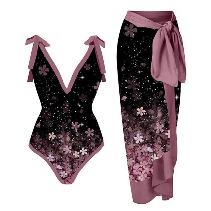 Maillot De Bain Une Pi Ce Bikini Maxi Robe Deux Pi Ces En Mousseline