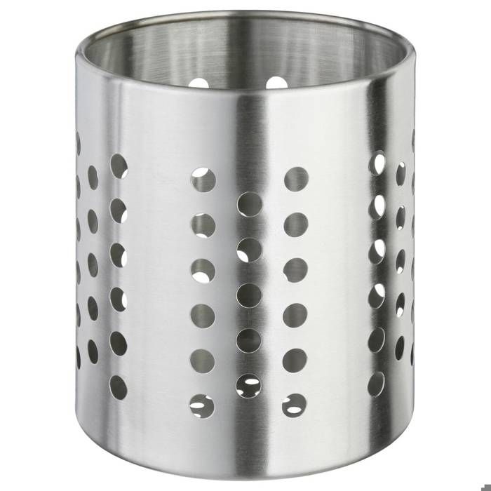 Secret de Gourmet - Pot range couverts en inox INOX