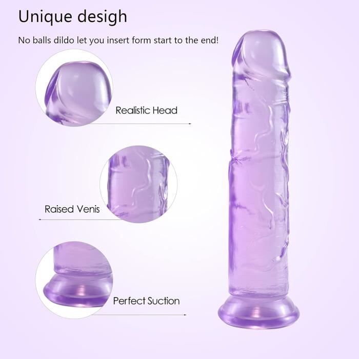 Godemichet R Aliste Avec Ventouse Forte Cm Souple Godemich Sex