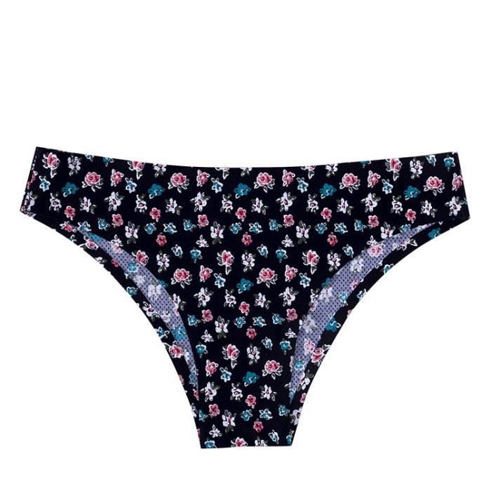 Pi Ces Femmes Sexy Impression Lingerie Tentation Taille Basse Culotte