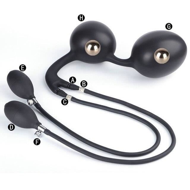 Plug Gs Pompe Godemichet En Silicone Pour Gros Plug Anal