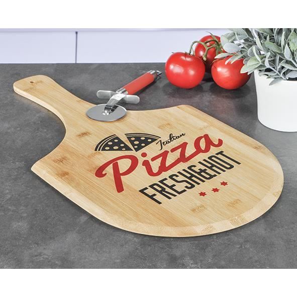 Planche à pizza Planche à découper Assiette de service Assiette à pizza Assiette Assiette en bambou