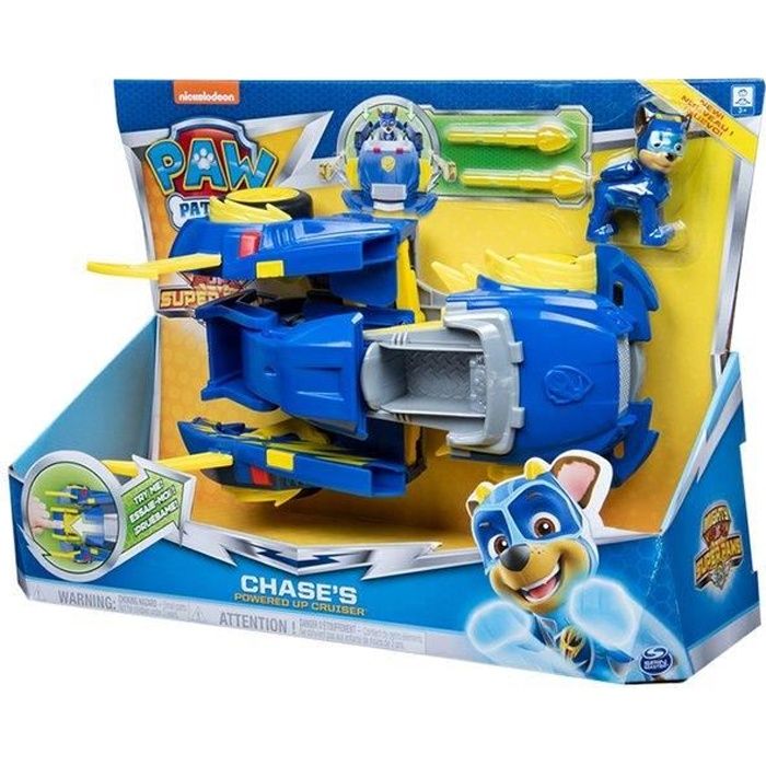 Pat Patrouille vehicule transformable + figurine