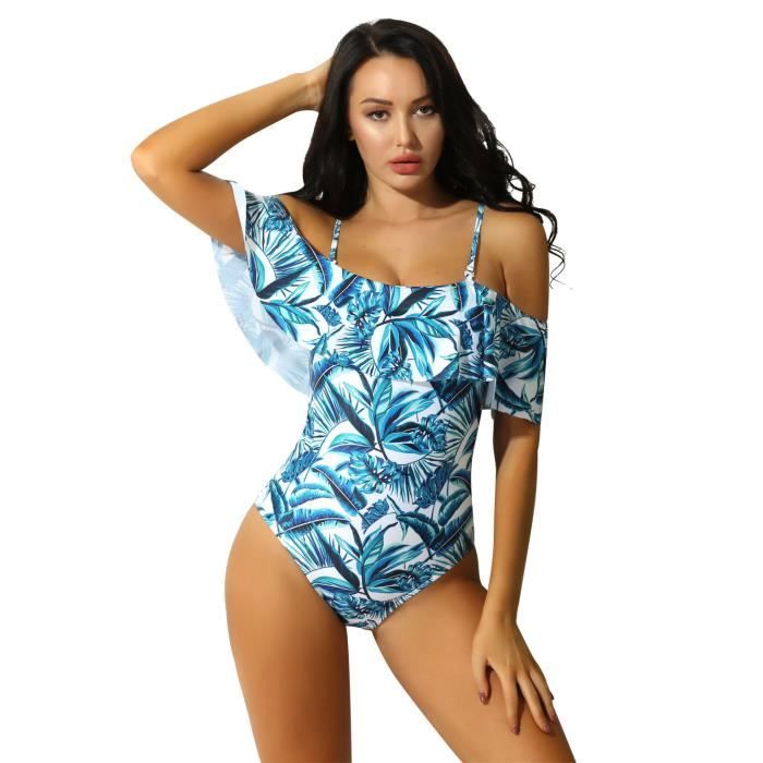 Yoojia Femme Une Pi Ce Maillot De Bain Br Silien Bikini Triangle