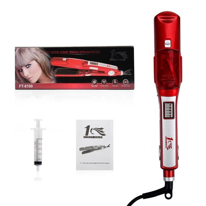 Fer à lisser vapeur fer plat électrique steampod céramique fer à lisser outils de coiffure kemei plaque de redressement gaufrettes