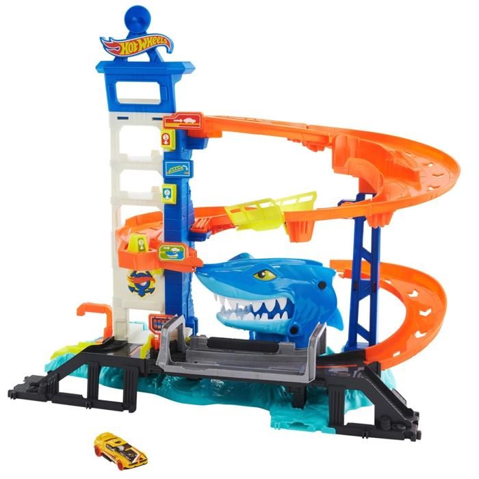 Playset HOT WHEELS Coffret attaque du requin Garçon Enfant Hot Wheels Cdiscount Jeux