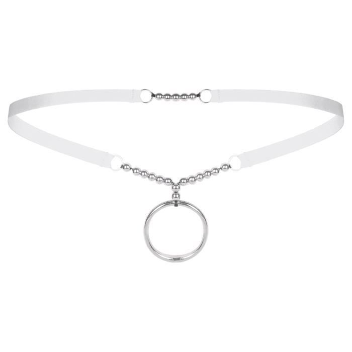 YIZYIF G String Homme Ouvert Tanga Avec Anneau Erotique Micro String Ficelle Bikini Thong T Back