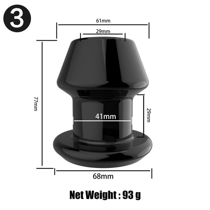 Anneaux Anaux Super Normes En Silicone Bouchon Anal Creux Sp Culum