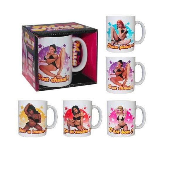 Mug StripTease Femme - Modèle Aléatoire - Tasse Cadeau Anniversaire - 847