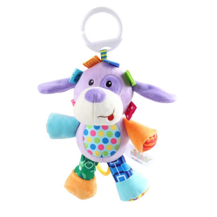 Tofern Mobile Musical Nomade Jouet en Peluche Doudou Animal Doux pour Lit Poussette Landau Couffin Berceau Bébé Fille Garçon chie...