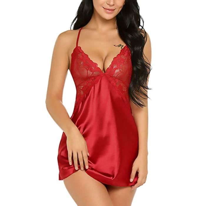 Sous V Tements Sexy En Dentelle Col V Profond Lingerie V Tements De