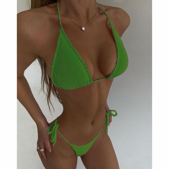 Bikini Swimsuit Maillot De Bain Sexy Pour Ensemble Deux Frzten