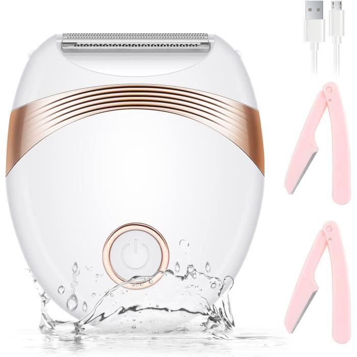 Rasoir électrique pour femme Tondeuse bikini pour femme hde et sec